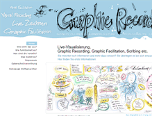 Tablet Screenshot of graphicrecording.info